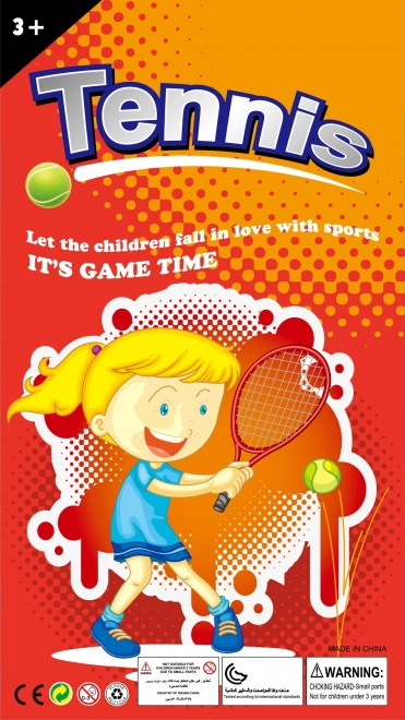 Kinder Sportset mit Schlägern für Tennis und Badminton von Woopie