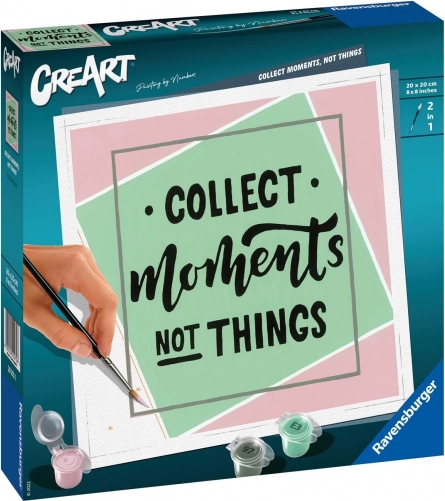 CreArt Collect Moments Not Things Kreativset