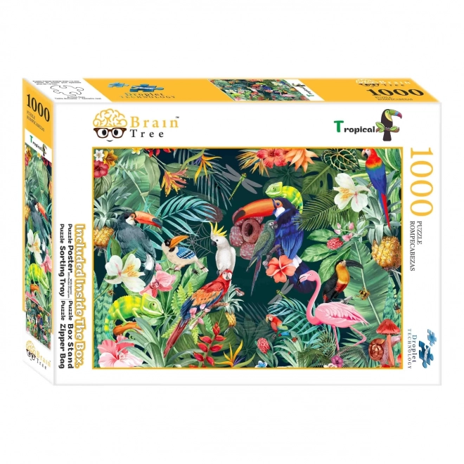 Brain Tree Puzzle Tropische Natur 1000 Teile