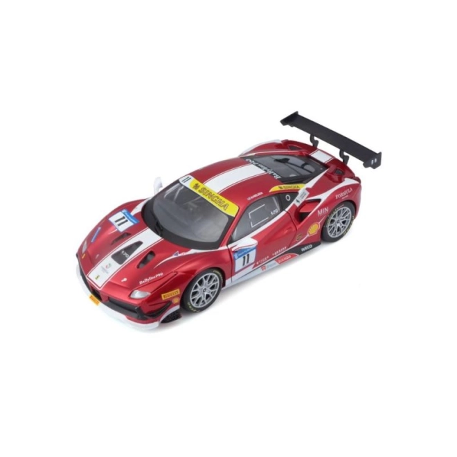 Bburago Ferrari Racing 488 Challenge Modellauto