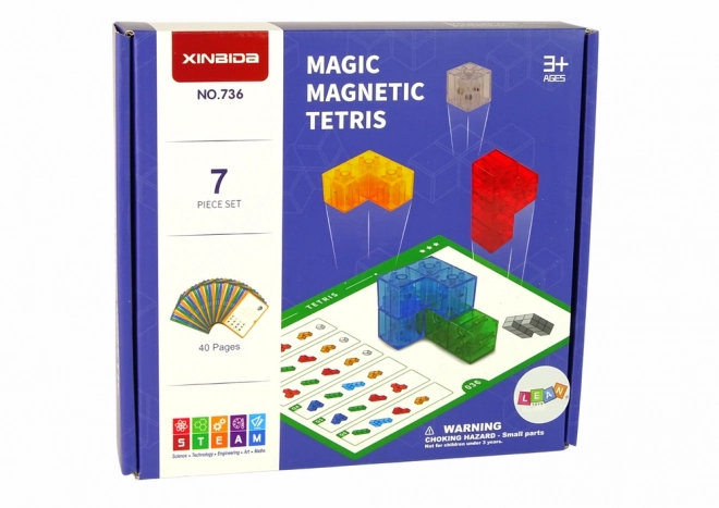 Magnetischer Zauberwürfel mit 7 Bausteinen