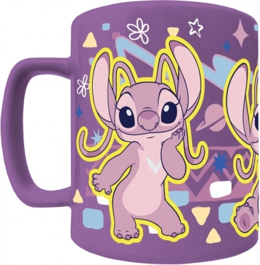Stitch Becher mit abnehmbarem Plüschüberzug Angel