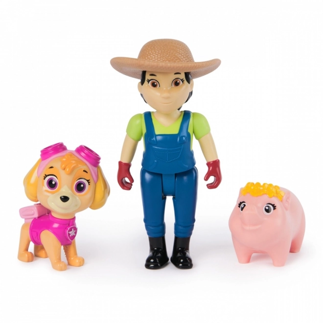 Paw Patrol Figuren Set Skye und Bäuerin Yumi