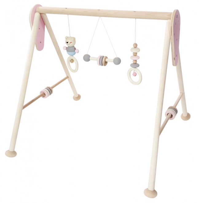 Hess Baby-Spielbogen rosa Bär