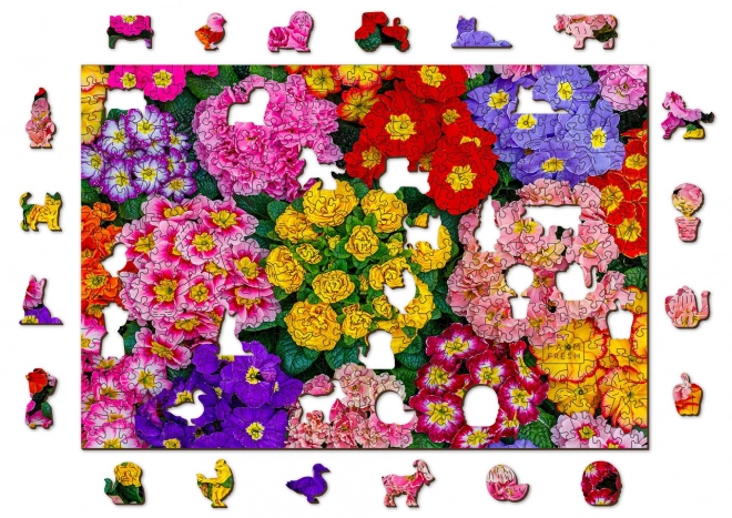 Holzpuzzle Blumenpracht 2-in-1 505 Teile