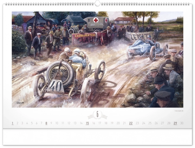 Wandkalender Oldtimer – Václav Zapadlík 2025