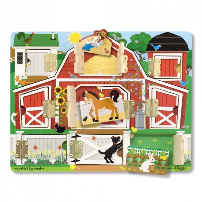 Melissa and Doug - Verstecken und Entdecken Puzzle