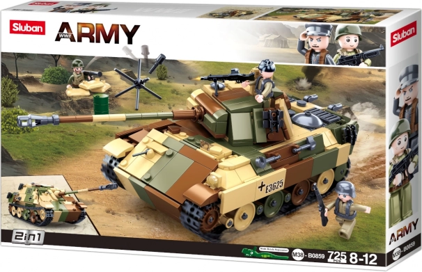 Zwei Panzer-Versionen in einer Box (2-in-1)