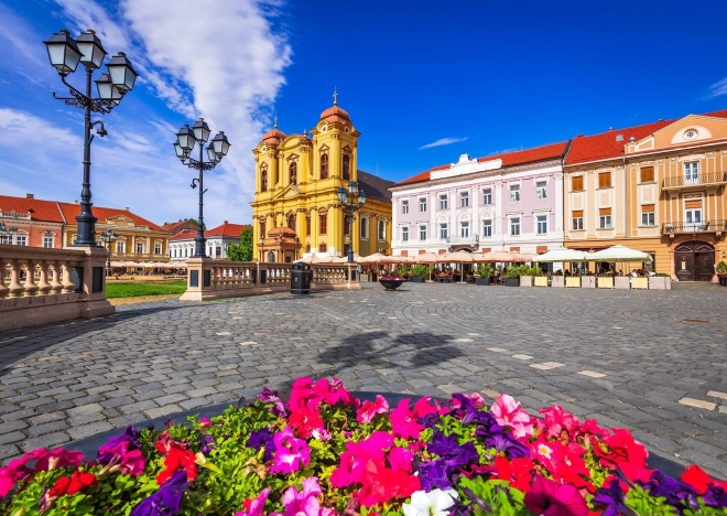 ENJOY Puzzle Union Platz Timișoara 1000 Teile