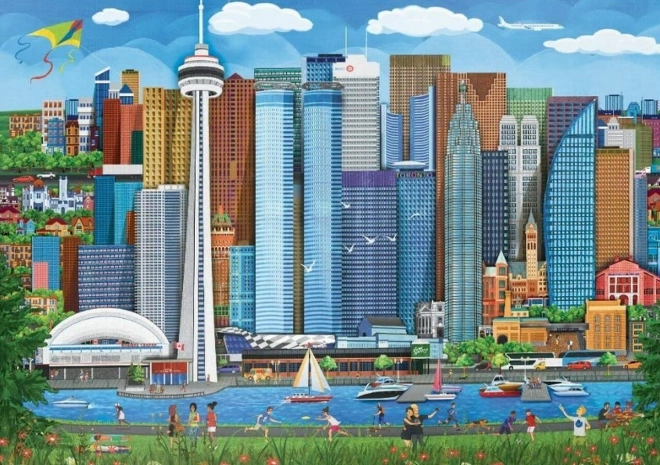 Eurographics Puzzle Picknick in Toronto 1000 Teile