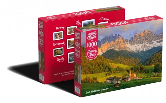 Puzzle Santa Maddalena Dolomiten 1000 Teile