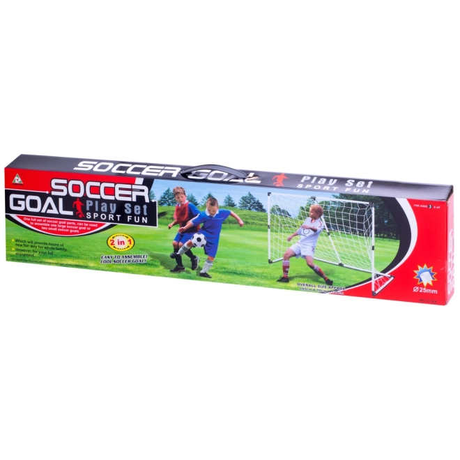 Fußballtor für Kinder 2in1