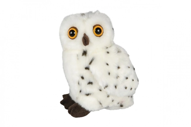 Puschelige Schneeeule 18 cm