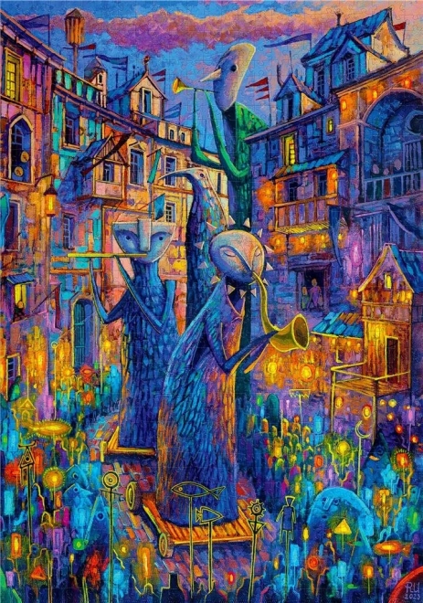 Puzzle Imagination - Roch Urbaniak Parade der Giganten 1000 Teile