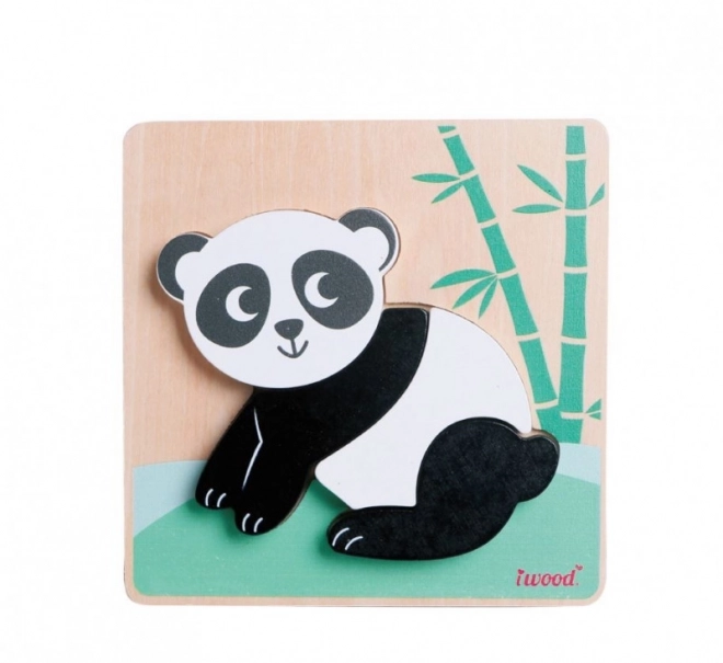 Holzpuzzle Tierchen Panda