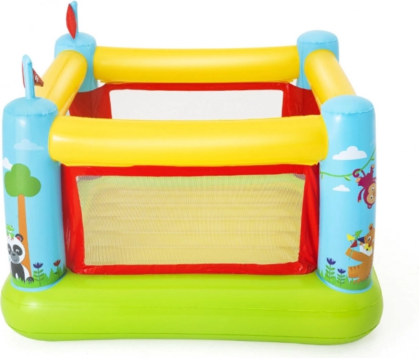 Sichere Netzwände und weiche Polsterung