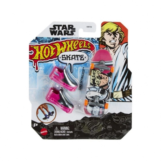 Hot Wheels Fingerboard und Skate-Schuhe Set – Luke Skywalker