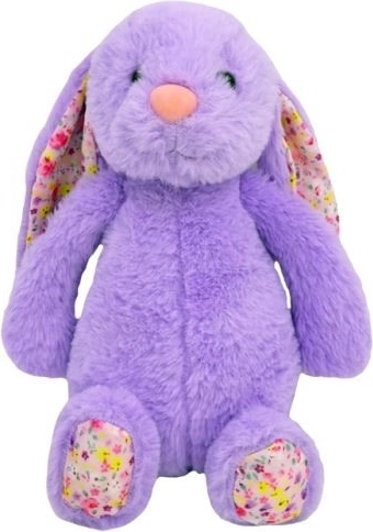 Maskottchen Mikhail Häschen lila 25 cm