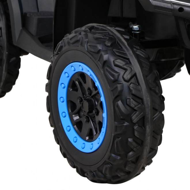 Quad XT-Speed für Kinder Blau + 4x4 + EVA + Langsamer Start + MP3-Radio + LED-Diode