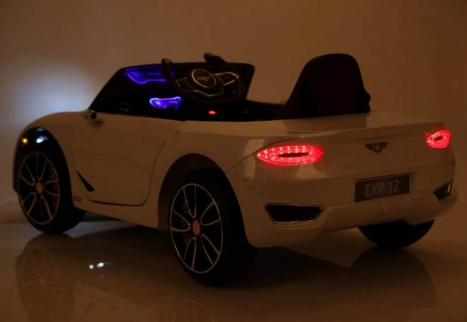 Elektrisches Auto Bentley EXP 12 Lackiert Weiß