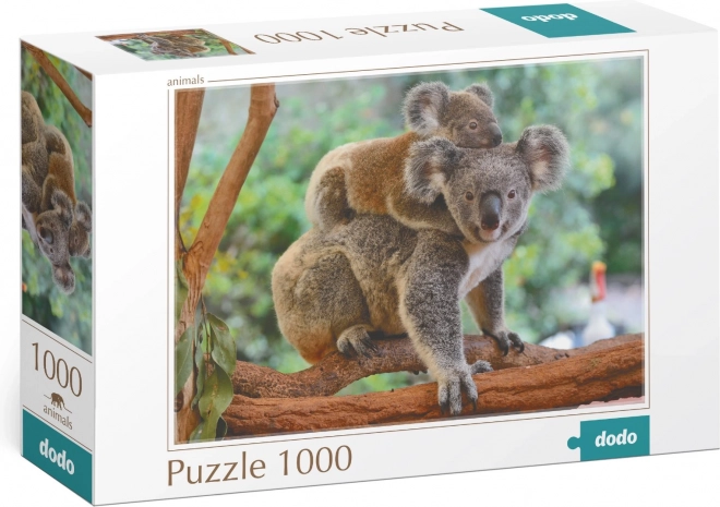 Puzzle Koala mit Jungtier 1000 Teile