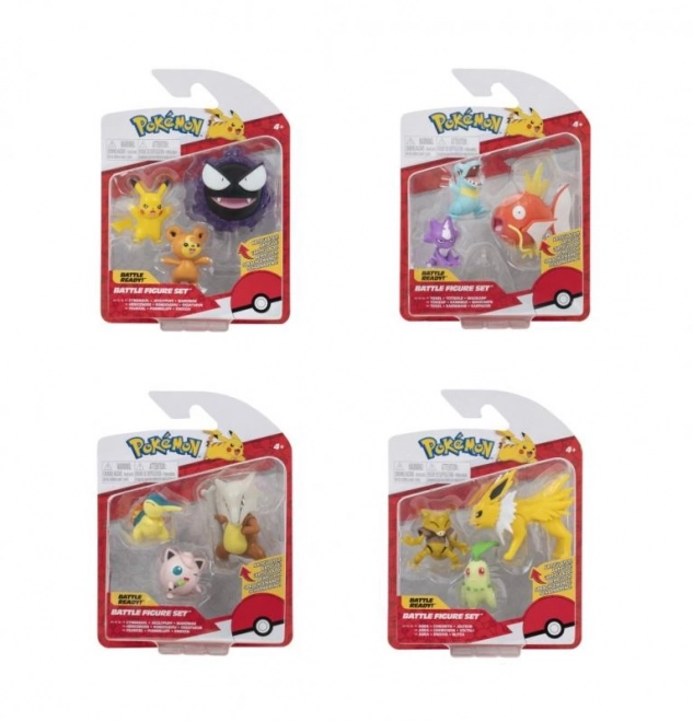 Pokémon Sammlerfiguren - 3er Set