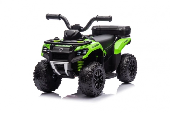 Elektrische Kinder-Quad in Grün