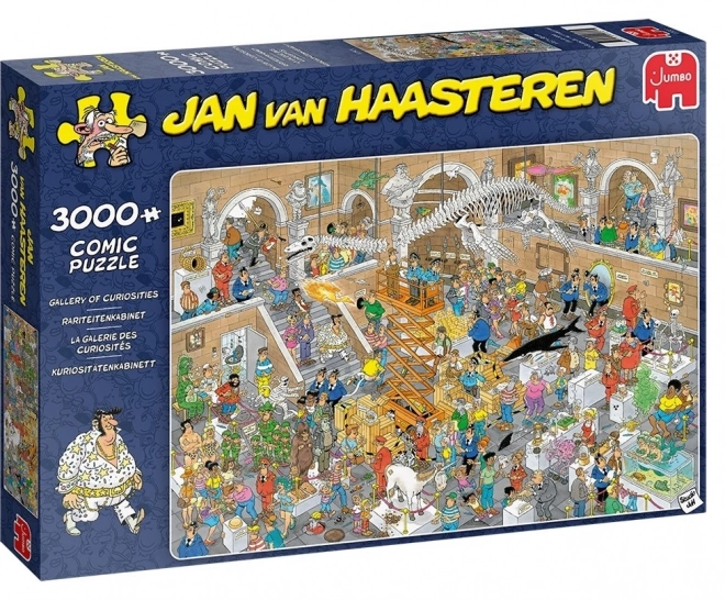 Jumbo Puzzle Jan van Haasteren: Galerie der Kuriositäten 3000 Teile