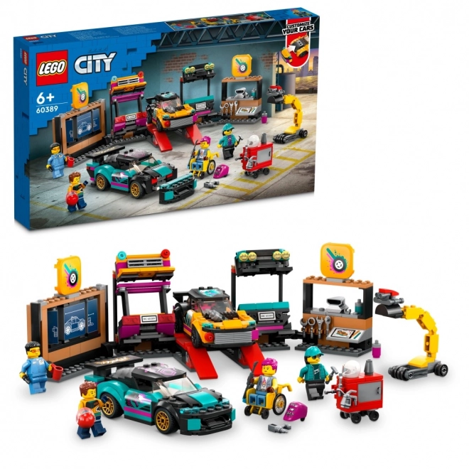 Lego City Autowerkstatt Tuning Werkstatt