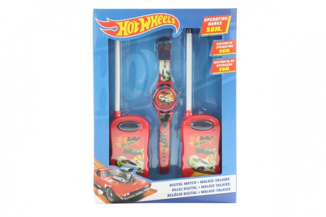 Hot Wheels Walkie-Talkie und Uhr Set