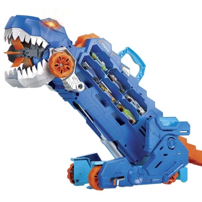 Hot Wheels T-Rex Mega Transporter Set