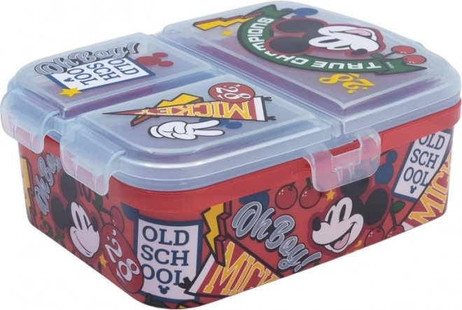 XL Brotdose mit Mickey Mouse-Motiv