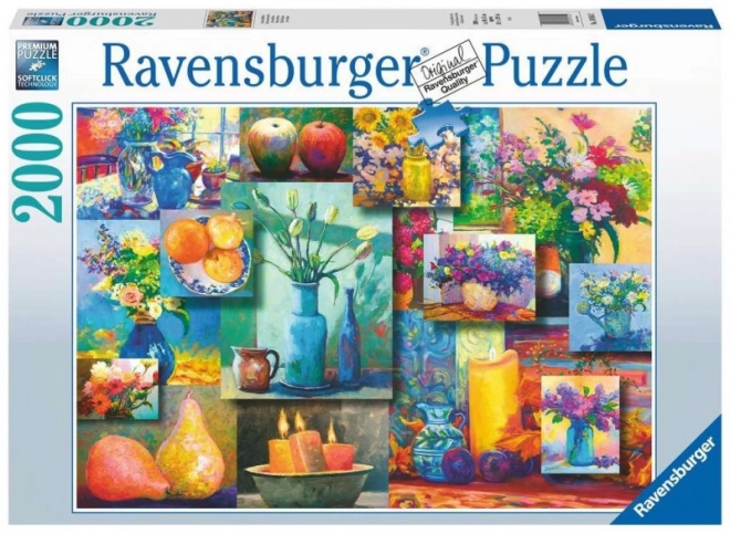 Ravensburger Puzzle 2000 Teile: Die Schönheit des ruhigen Lebens