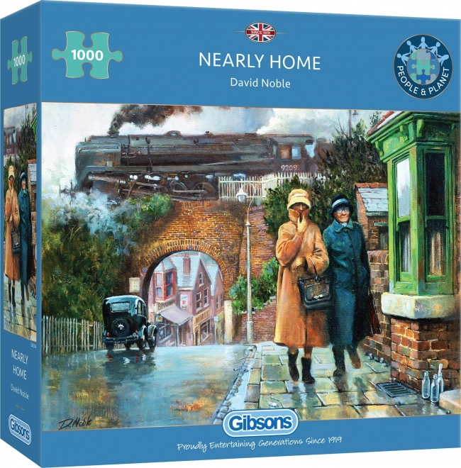 Gibsons Puzzle Fast Zu Hause 1000 Teile