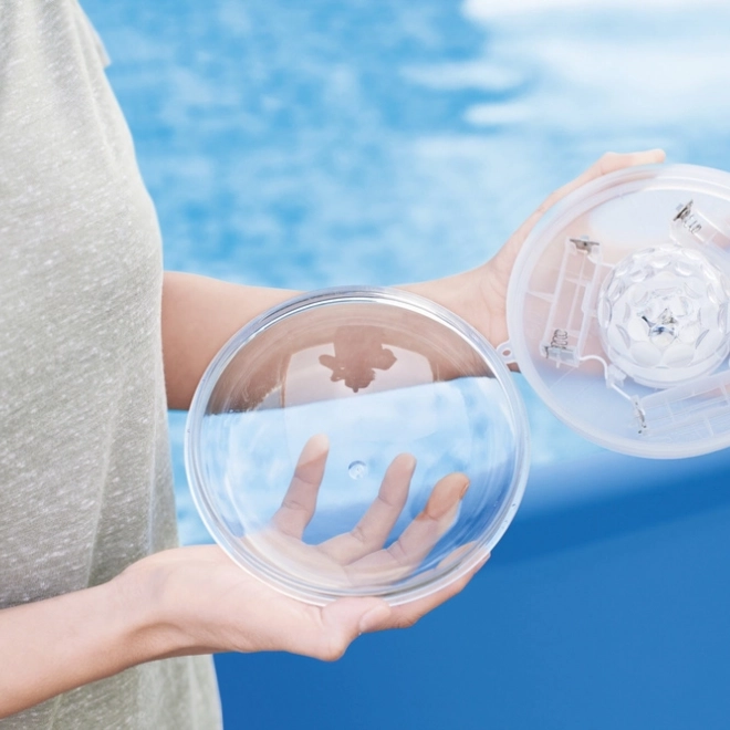 Schwimmende LED-Lampe für den Pool Bestway