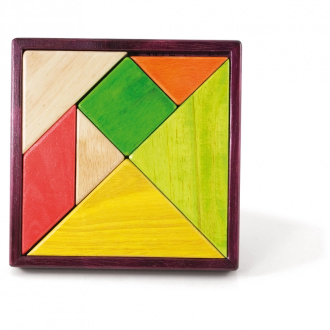 Jeujura Tangram Holzpuzzle 18 cm