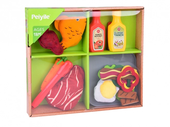 Spielset Kochen: Gesunde Gemüse und Speisen