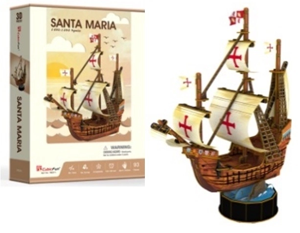 3D Puzzle Santa Maria Schiff von CubicFun