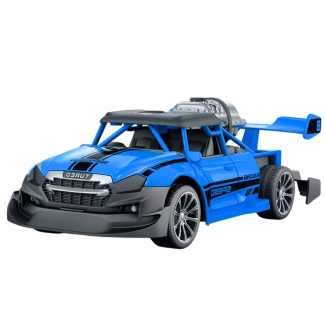Ferngesteuertes Auto mit Rauchfunktion Blau 1:20
