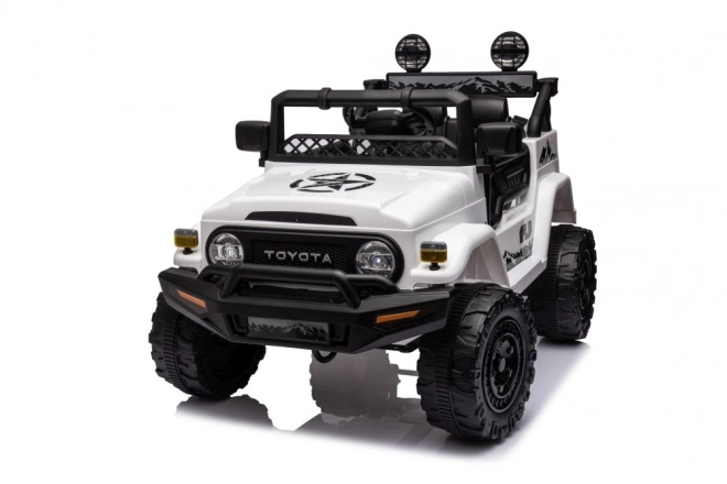 Spielzeugauto mit Batterie Weiß Toyota FJ 4x4
