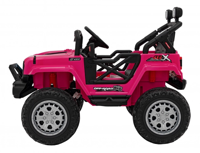 Offroad rosa elektrisches Kinderauto