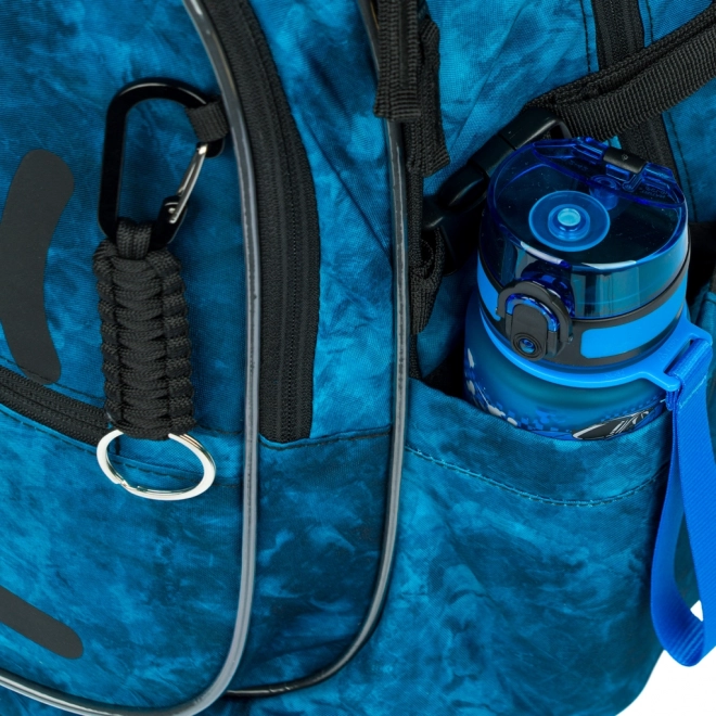 Baagl 3er Set: Rucksack, Federmäppchen und Beutel Ocean
