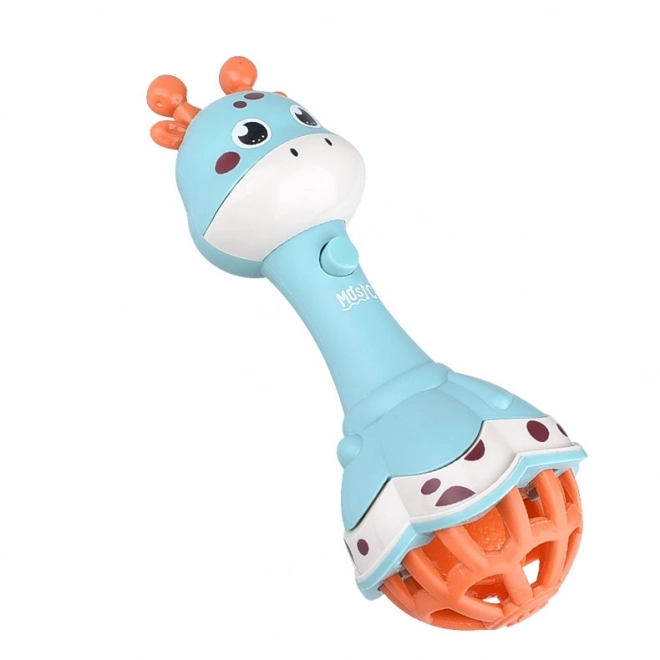 Woopie Baby Giraffen-Sensorik-Rassel mit Musik