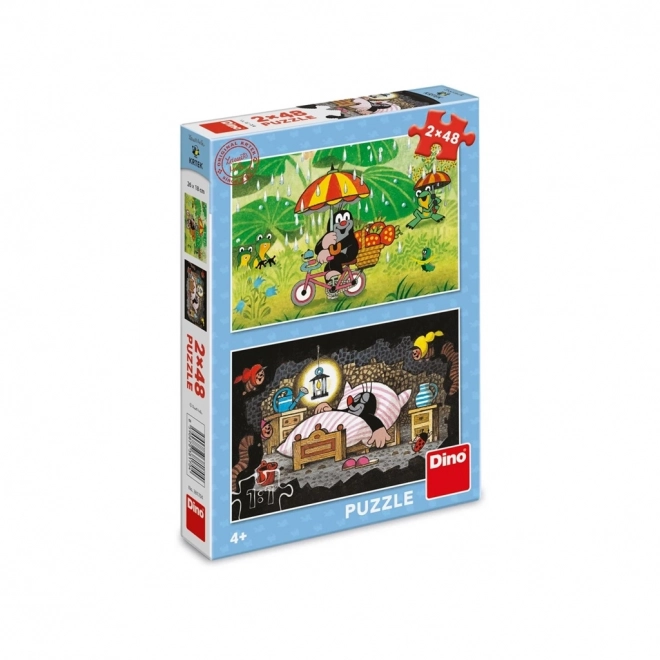 Maulwurf Tag Puzzle Set für Kinder