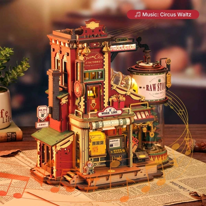 Zauberhaftes Holzpuzzle - Musikbox Geschenke-Fabrik