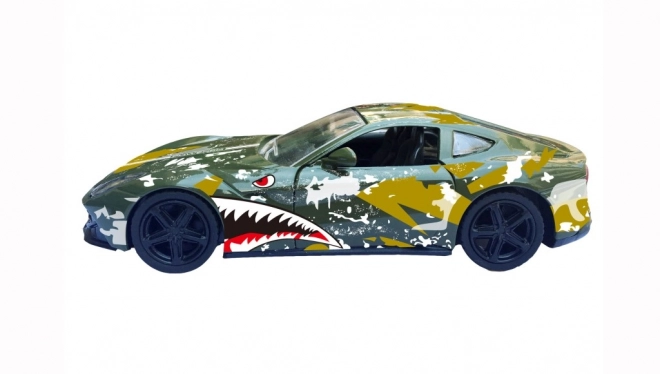 Metallmodell Sportwagen mit 3 Designs