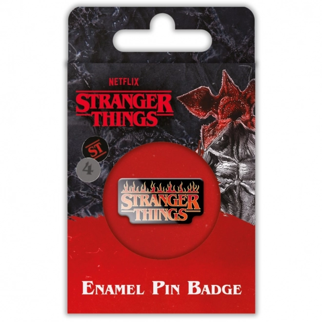 Stranger Things 4 - Feuer Pin