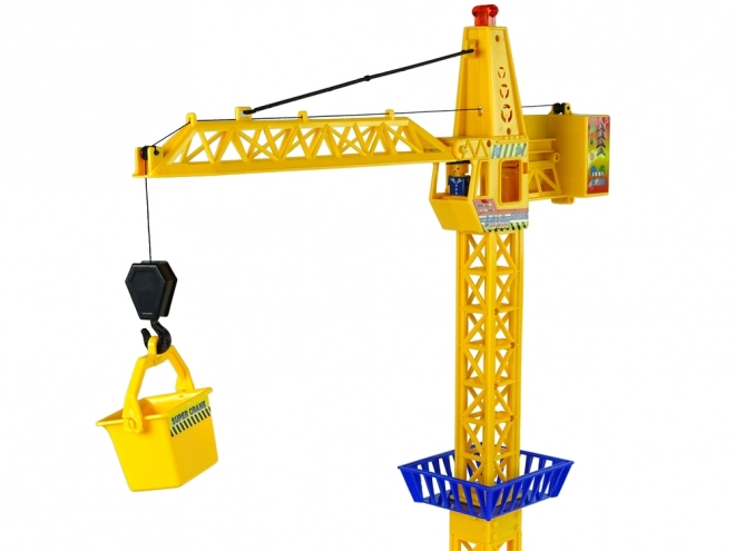 Ferngesteuerter Kran mit beweglichem Arm