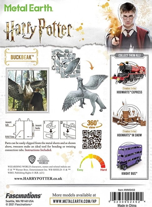 3D-Puzzle Metal Earth Harry Potter Klofan