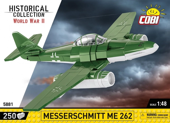 Messerschmitt Me 262 Bausteinmodell im Maßstab 1:48